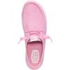 imageHEYDUDE Wendy Stretch Canvas Womens Shoes Womens Slipon Loafers Comfortable ampamp LightWeightFoxglove Pink