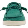 imageHEYDUDE Wendy Stretch Canvas Womens Shoes Womens Slipon Loafers Comfortable ampamp LightWeightGreen Galapagos