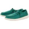 imageHEYDUDE Wendy Stretch Canvas Womens Shoes Womens Slipon Loafers Comfortable ampamp LightWeightGreen Galapagos