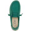 imageHEYDUDE Wendy Stretch Canvas Womens Shoes Womens Slipon Loafers Comfortable ampamp LightWeightGreen Galapagos