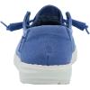 imageHEYDUDE Wendy Stretch Canvas Womens Shoes Womens Slipon Loafers Comfortable ampamp LightWeightNautical Blue
