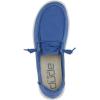 imageHEYDUDE Wendy Stretch Canvas Womens Shoes Womens Slipon Loafers Comfortable ampamp LightWeightNautical Blue