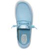 imageHEYDUDE Wendy Stretch Canvas Womens Shoes Womens Slipon Loafers Comfortable ampamp LightWeightTourmaline Blue