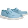 imageHEYDUDE Wendy Stretch Canvas Womens Shoes Womens Slipon Loafers Comfortable ampamp LightWeightTourmaline Blue