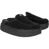 imageHEYDUDE Womens Austin Lift Platform Mule  Casual SlipOn Shoes  Lightweight Comfortable Stylish Everyday FootwearBlack Sherpa