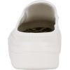 imageHEYDUDE Womens Austin Lift Platform Mule  Casual SlipOn Shoes  Lightweight Comfortable Stylish Everyday FootwearWhite Leather