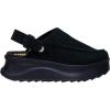 imageHEYDUDE Womens Delray Suede Platform Clog  Boho Style Elevated Casual SlipOn Shoes with Adjustable Strap  Lightweight Comfortable Suede Clogs for Women  Stylish Everyday FootwearBlackEgret