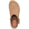 imageHEYDUDE Womens Delray Suede Platform Clog  Boho Style Elevated Casual SlipOn Shoes with Adjustable Strap  Lightweight Comfortable Suede Clogs for Women  Stylish Everyday FootwearTan