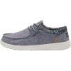 imageHEYDUDE Mens Paul  Mens Shoes  Mens Lace Up Loafers  Comfortable ampamp LightWeightChambray Navy