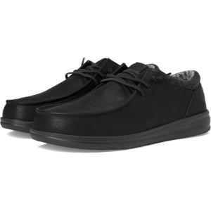 imageHEYDUDE Mens Paul  Mens Shoes  Mens Lace Up Loafers  Comfortable ampamp LightWeightBlackBlack
