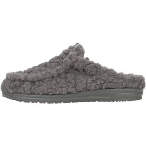 imageHEYDUDE Mens Wally Cozy Slipper  Lightweight Mens SlipOn Shoes  Comfortable ampamp Casual Everyday FootwearGranite Grey