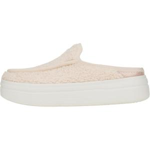 imageHEYDUDE Womens Austin Lift Platform Mule  Casual SlipOn Shoes  Lightweight Comfortable Stylish Everyday FootwearBlush Sherpa