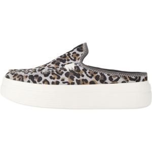 imageHEYDUDE Womens Austin Lift Platform Mule  Casual SlipOn Shoes  Lightweight Comfortable Stylish Everyday FootwearLeopard
