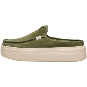 imageHEYDUDE Womens Austin Lift Platform Mule  Casual SlipOn Shoes  Lightweight Comfortable Stylish Everyday FootwearMoss