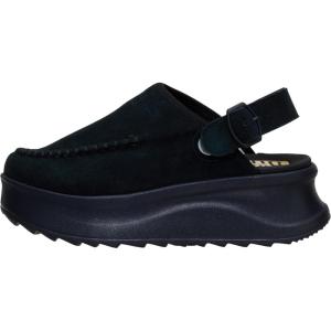 imageHEYDUDE Womens Delray Suede Platform Clog  Boho Style Elevated Casual SlipOn Shoes with Adjustable Strap  Lightweight Comfortable Suede Clogs for Women  Stylish Everyday FootwearBlackEgret