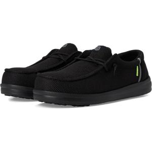 imageHEYDUDE Womens Wendy Work CT  MetalFree Composite Toe  WaterRepellent SlipResistant Work Shoes  AllDay ComfortBlackBlack