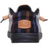 imageHEYDUDE Mens Wally Cozy Plaid Downtown  Sherpa Lined SlipOn Loafers for Men Lightweight ampamp ComfortableSmoke GreyMulti