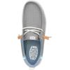 imageHEYDUDE Mens Wally Craft Linen SlipOn Loafers  Lightweight Comfortable Shoes  Travel Ready Casual Walking SneakersMonument GreyFaded Denim