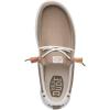 imageHEYDUDE Mens Wally Craft Linen SlipOn Loafers  Lightweight Comfortable Shoes  Travel Ready Casual Walking SneakersTimberSilver Birch