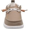 imageHEYDUDE Mens Wally Craft Linen SlipOn Loafers  Lightweight Comfortable Shoes  Travel Ready Casual Walking SneakersTimberSilver Birch