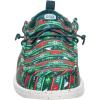 imageHEYDUDE Mens Wally Holiday SlipOn Loafers  Lightweight Comfortable Casual ShoesPine GreenMulti