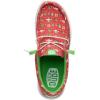 imageHEYDUDE Mens Wally Holiday SlipOn Loafers  Lightweight Comfortable Casual ShoesRedGreenMulti