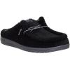 imageHEYDUDE Mens Wally Slip Sherpa SlipOn Mules  Lightweight Comfortable Shoes for Travel ampamp Casual WearBlack