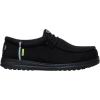 imageHEYDUDE Mens Wally Work CT  MetalFree Composite Toe  WaterRepellent SlipResistant Work Shoes  AllDay ComfortBlackBlack
