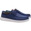 imageHEYDUDE Paul Washed Doeskin Tan Mens ShoesVintage BlueMulti