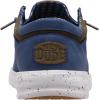 imageHEYDUDE Paul Washed Doeskin Tan Mens ShoesVintage BlueMulti