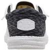 imageHEYDUDE Wally Mens Funk Jersey Jacquard  Lightweight Mens SlipOn Loafers  Comfortable Walking Shoes for Everyday WearWhiteMulti