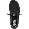 imageHEYDUDE Wendy Stretch Sox Womens Shoes Womens Slipon Loafers Comfortable ampamp LightWeightBlackBlackBlack