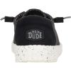 imageHEYDUDE Wendy Stretch Sox Womens Shoes Womens Slipon Loafers Comfortable ampamp LightWeightBlackWhite