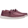 imageHEYDUDE Wendy Stretch Sox Womens Shoes Womens Slipon Loafers Comfortable ampamp LightWeightBurgundy