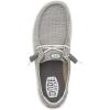 imageHEYDUDE Wendy Stretch Sox Womens Shoes Womens Slipon Loafers Comfortable ampamp LightWeightDark Grey
