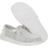 imageHEYDUDE Wendy Stretch Sox Womens Shoes Womens Slipon Loafers Comfortable ampamp LightWeightStone White