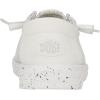 imageHEYDUDE Wendy Stretch Sox Womens Shoes Womens Slipon Loafers Comfortable ampamp LightWeightStone White