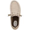 imageHEYDUDE Wendy Stretch Sox Womens Shoes Womens Slipon Loafers Comfortable ampamp LightWeightWalnut