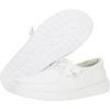imageHEYDUDE Wendy Stretch Sox Womens Shoes Womens Slipon Loafers Comfortable ampamp LightWeightWhite