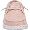 imageHEYDUDE Womens Wendy Boho Knit  Womens Lightweight Casual SlipOn Loafers  Comfortable Everyday ShoesRose Dust