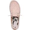 imageHEYDUDE Womens Wendy Boho Knit  Womens Lightweight Casual SlipOn Loafers  Comfortable Everyday ShoesRose Dust