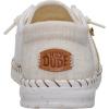 imageHEYDUDE Womens Wendy Boho Knit  Womens Lightweight Casual SlipOn Loafers  Comfortable Everyday ShoesWhite