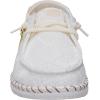 imageHEYDUDE Womens Wendy Boho Knit  Womens Lightweight Casual SlipOn Loafers  Comfortable Everyday ShoesWhite