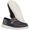 imageHEYDUDE Womens Wendy Funk Embroidered Floral SlipOn Loafers  Lightweight Comfortable EasyOn Casual ShoesBlack