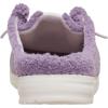 imageHEYDUDE Womens Wendy Sherpa SlipOn Mules  Lightweight Comfortable Shoes for Travel ampamp Casual WearPurple Ash