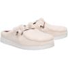 imageHEYDUDE Womens Wendy Sherpa SlipOn Mules  Lightweight Comfortable Shoes for Travel ampamp Casual WearWood Ash