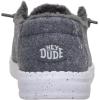 imageHEYDUDE Womens Wendy Wool Cozy SlipOn Loafers  Comfortable Lightweight Shoes with Sherpa Lining for All Day ComfortCharcoal