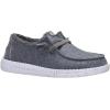 imageHEYDUDE Womens Wendy Wool Cozy SlipOn Loafers  Comfortable Lightweight Shoes with Sherpa Lining for All Day ComfortCharcoal
