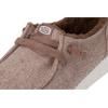 imageHEYDUDE Womens Wendy Wool Cozy SlipOn Loafers  Comfortable Lightweight Shoes with Sherpa Lining for All Day ComfortWalnut