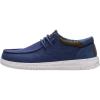 imageHEYDUDE Paul Washed Doeskin Tan Mens ShoesVintage BlueMulti